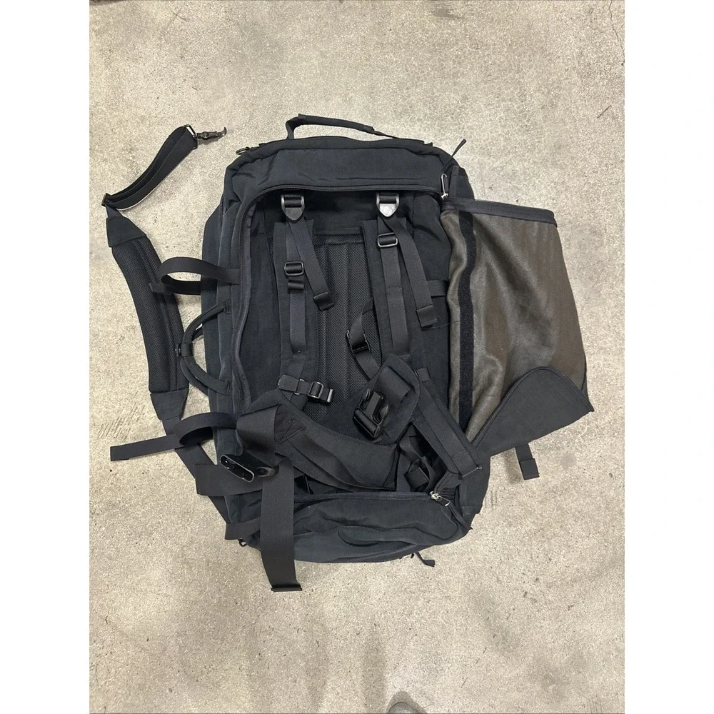 Porter Yoshida & Co Backpack Blk 3-Way Detach Outdoor Multi-Zip/Pocket Use RARE